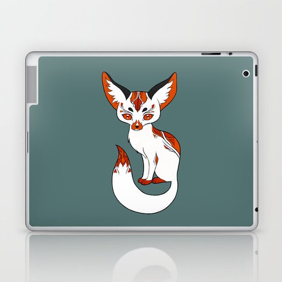Mysterious Fox Laptop & iPad Skin