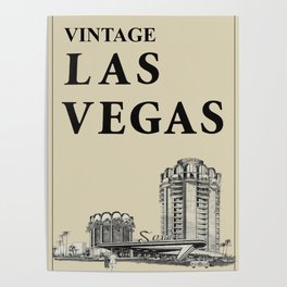 Vintage Vegas Poster