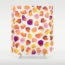 Seamless abstract watercolor pattern. illustration Shower Curtain