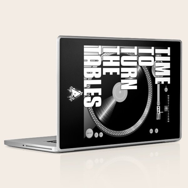 Time To Turn The Tables Laptop Ipad Skin By Artistictendencies