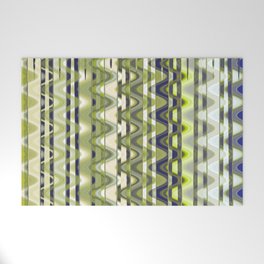 Lemon Green And Yellow Pattern Welcome Mat