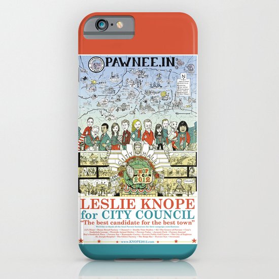 Leslie Knope for City Council - Parks and Recreation Dept. iPhone & iPod Case