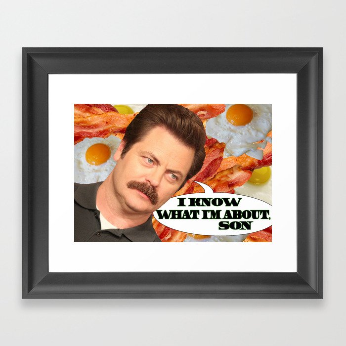 I Know What I'm About, Son Framed Art Print
