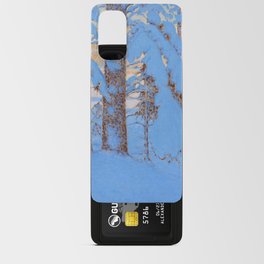 Bror Lindh Swedish Winter Landscape Android Card Case