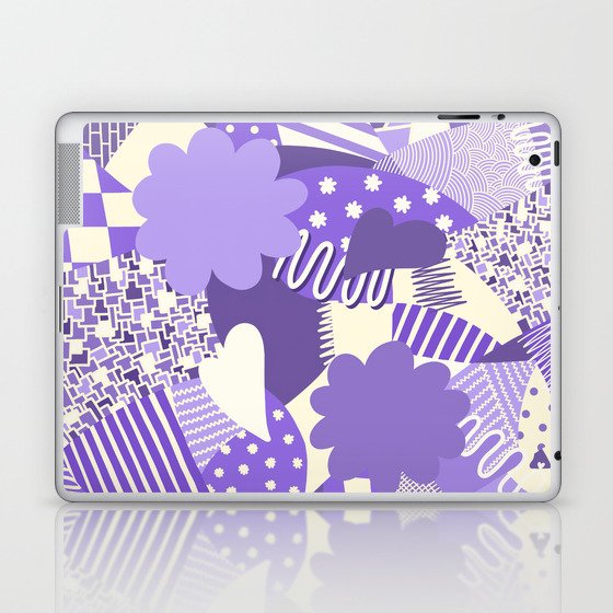 Geometric pattern collage 5 Laptop & iPad Skin