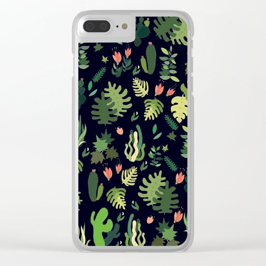 green garden! fresh Clear iPhone Case