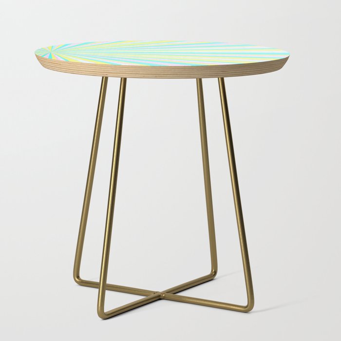 Pastel Rays Side Table