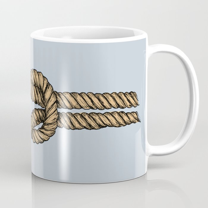 Nautical Boat Knot Coffee Mug By Newburydesigns Society6