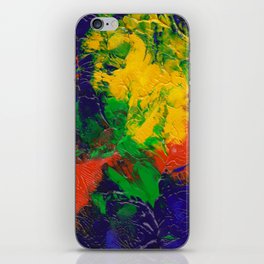 Acrylic abstract Paint iPhone Skin