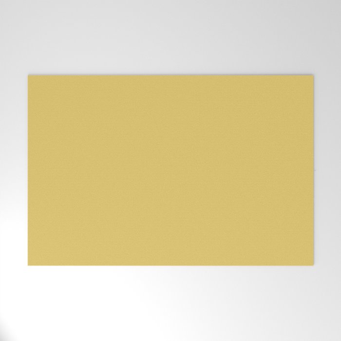 Little Dean Yellow mustard boho stripe (6mm) 70 x 24 Yoga Mat - Society6
