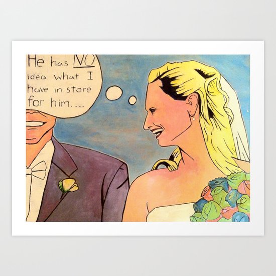 "Wedding Day" Art Print