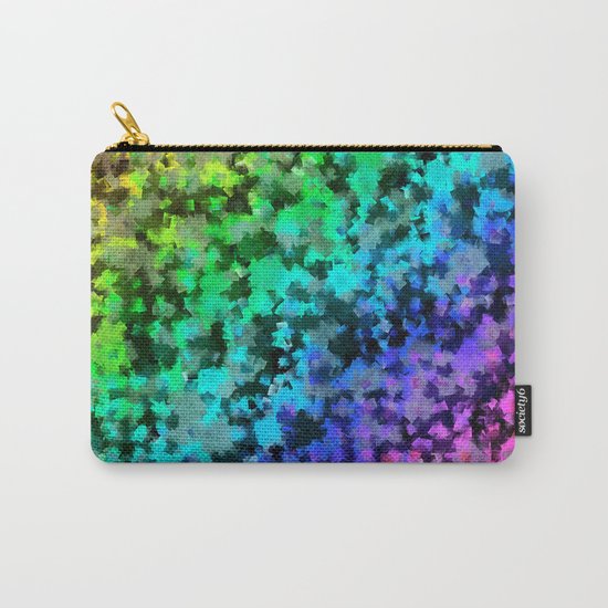 Starrider -- Abstract cubist color expansion Carry-All Pouch