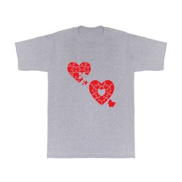 Love Valentine Puzzle T Shirt