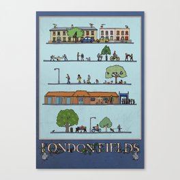 London Fields Canvas Print