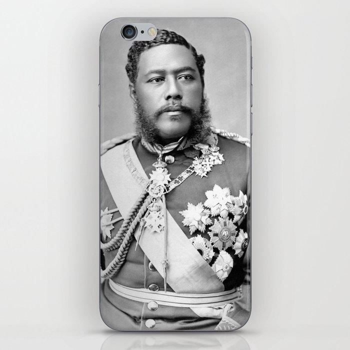 King David Kalakaua Portrait - Circa 1882 iPhone Skin