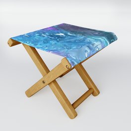 Cool Abstraction Folding Stool