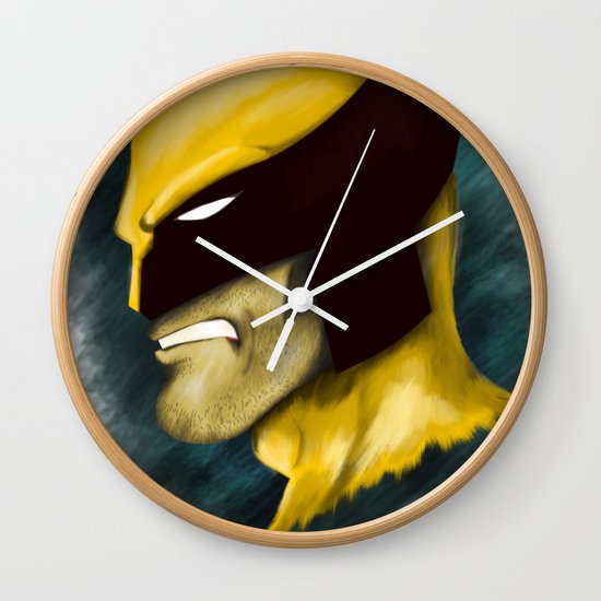 Wolverine Wall Clock