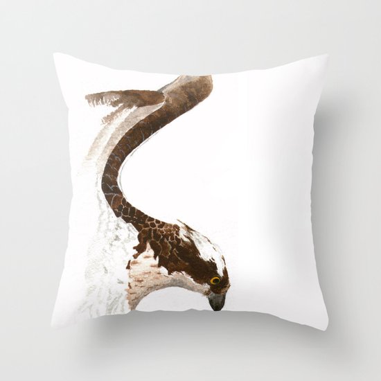 Osprey Throw Pillow