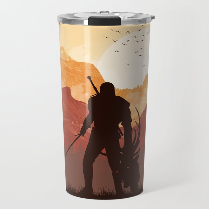 The Witcher Metal Travel Mug