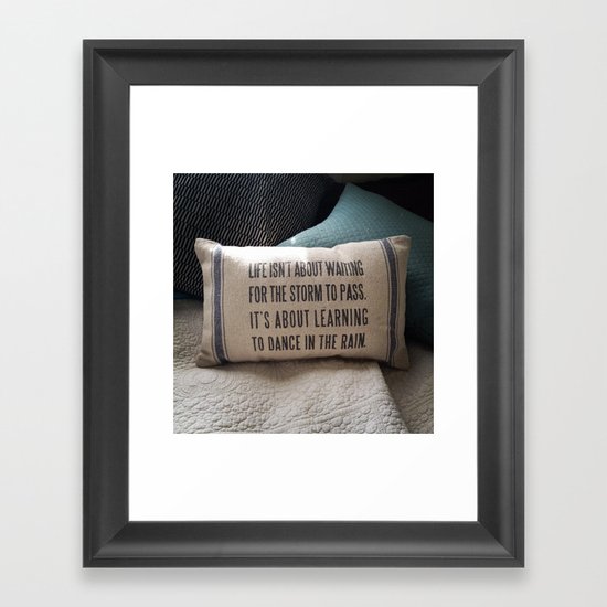 Life Framed Art Print