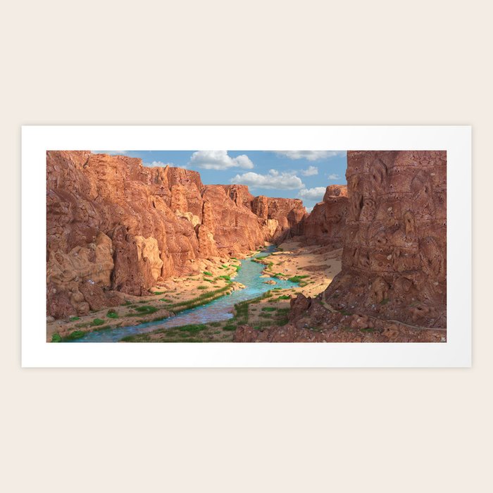 Gran Canyon Landscape Art Print by Marc Mons Society6