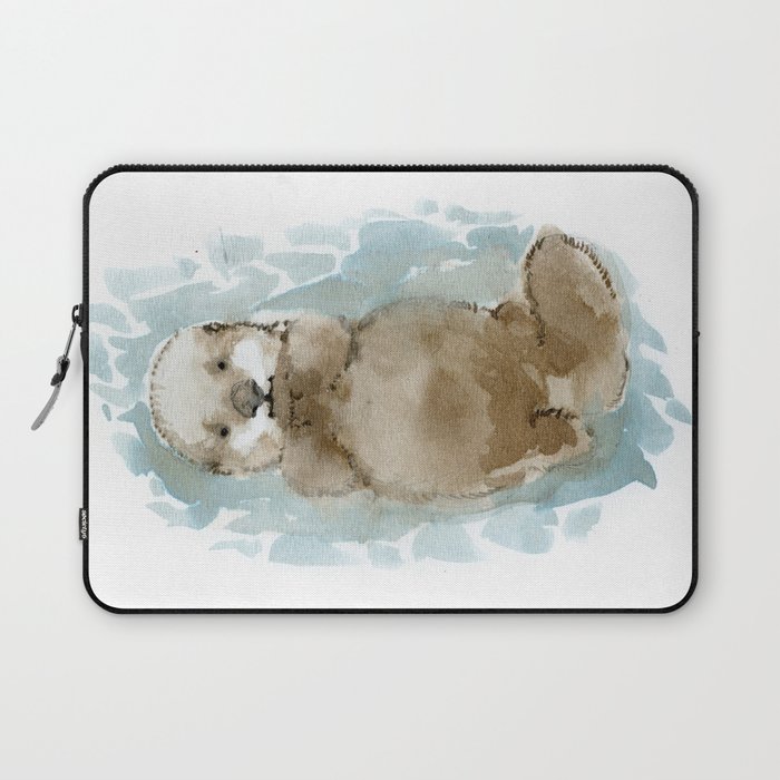 Sea otter pup Laptop Sleeve