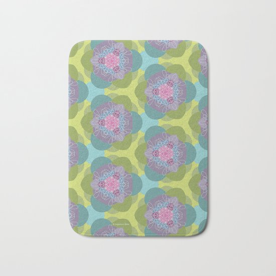 Springflower-Kaleidoscope Bath Mat