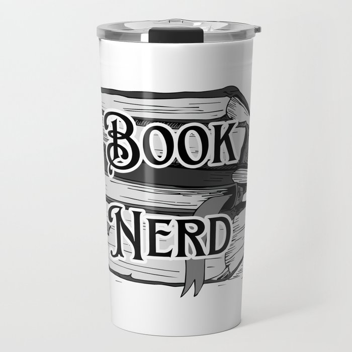 Book Nerd Travel Mug