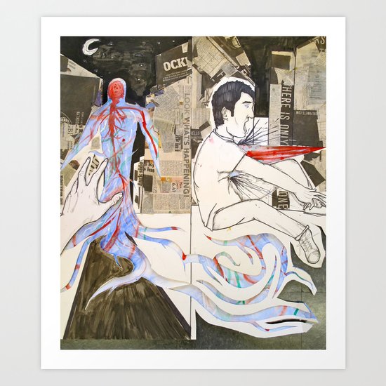 Dreaming Of London Art Print