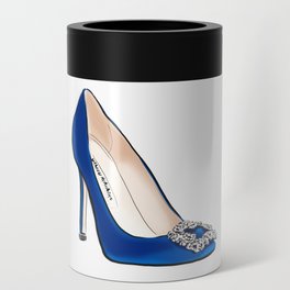 Blue Shoe Can Cooler