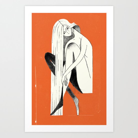 PIN-UP #1 Art Print