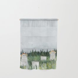 There's Ghosts By The Apiary Again... Wall Hanging