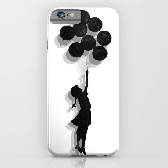 Banksy Fly Away iPhone & iPod Case