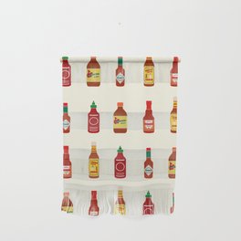 Hot Sauces Wall Hanging