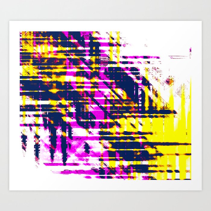 Aesthetic Urban Abstract Visual Art Pop Art Colors Art Print By Jcdesigning Society6