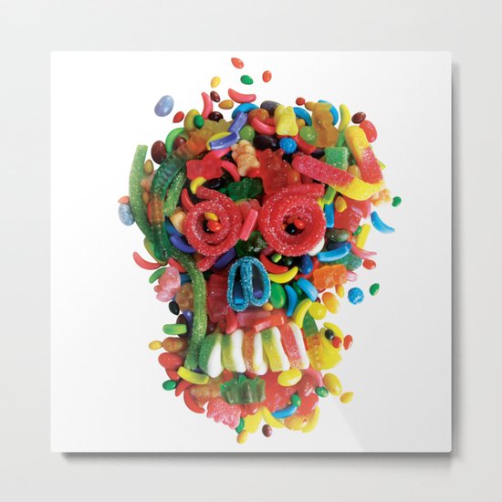 Death and Tooth Decay Metal Print