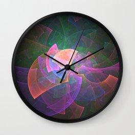 Kaleidoscope Vision Wall Clock | Fractaldesign, Chaotica, Popart, Graphic, Jimlowe, Abstract, Fractal, Artwork, Graphicdesign, Pattern 