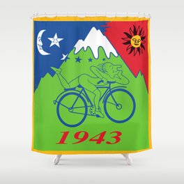 LSD 1943 - Hoffman Trip Shower Curtain