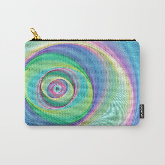 Asymmetric circles around the circle Carry-All Pouch