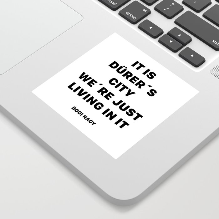 DÜRER´S CITY Sticker