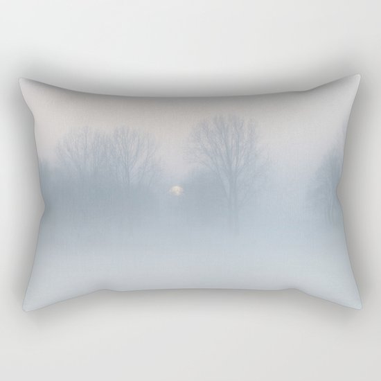 Winter sun Rectangular Pillow