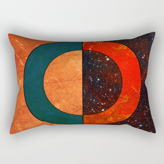 Abstract #129 Rectangular Pillow