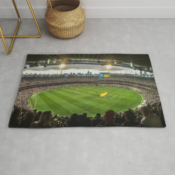 Let the Games Begin at the MCG Rug