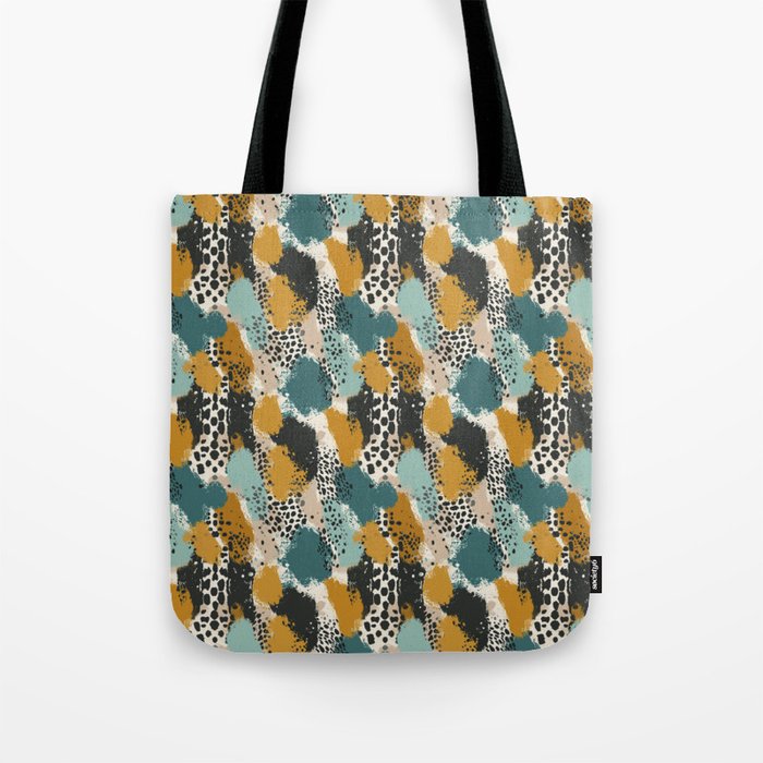 Leopard Pattern Safari Style Tote Bag