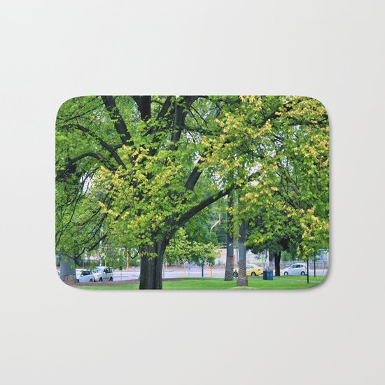A Little Town Square, Melbourne Bath Mat