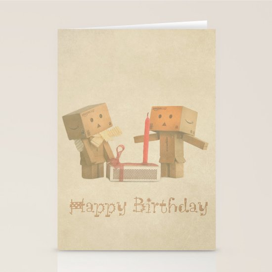 Happy Birthday Stationery Cards