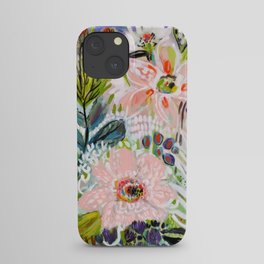 Bohemian Flower Garden iPhone Case