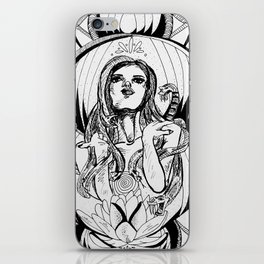 Medusa and The Lotus iPhone Skin