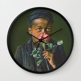 Vintage African American Art Wall Clock