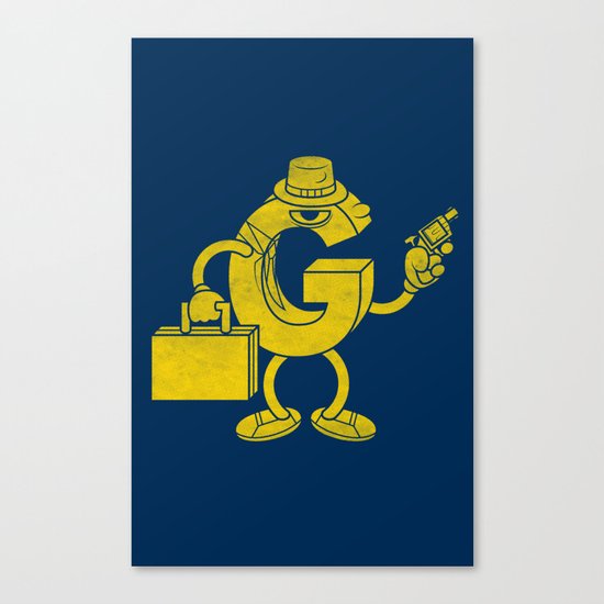 G-Man Canvas Print
